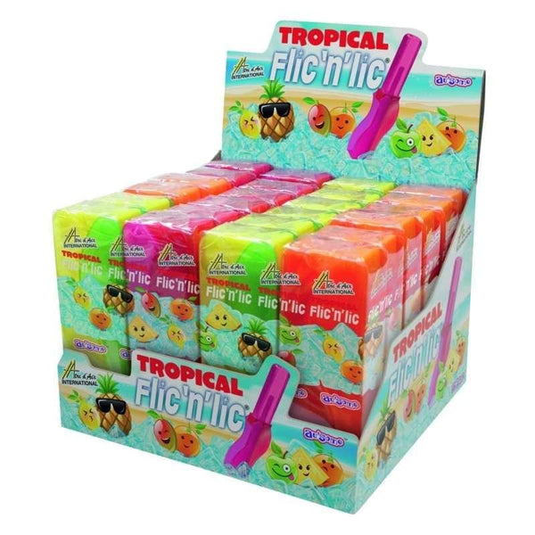 Toggo Flic n Lic Lutscher Tropical, Lolly, 24 Stück SweetsDepot